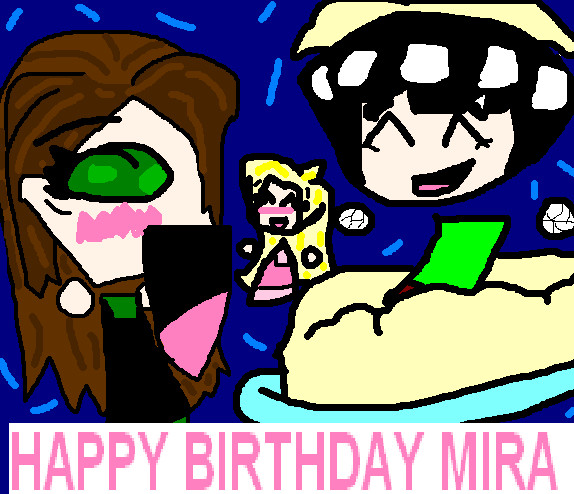 Happy B Day Mira by SkyGirl
