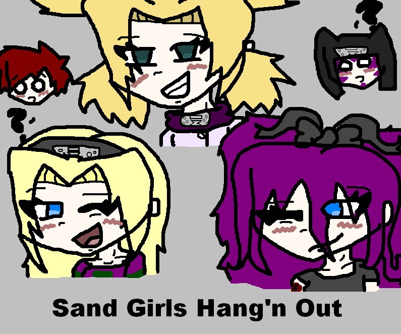 Sand Girls by SkyGirl