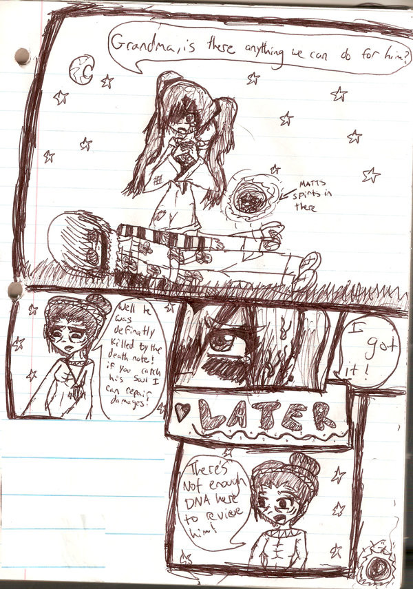 First DeathNote Comic part 1 by SkyGirl