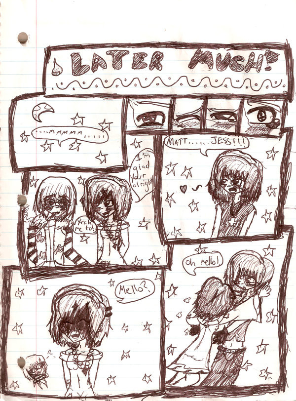 First DeathNote Comic part 3 by SkyGirl