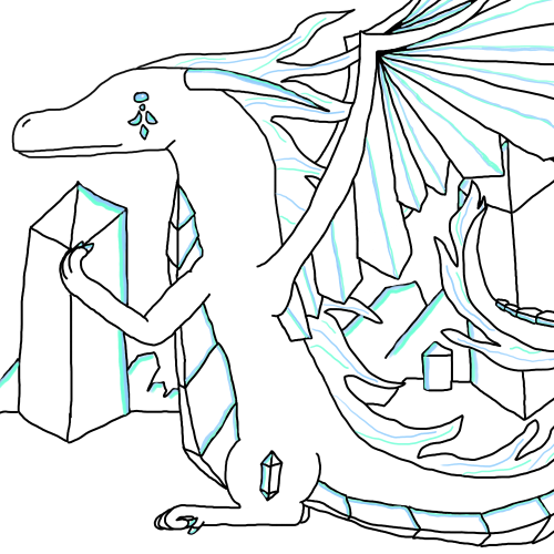 xxYaoiNinjaGirlxx's Crystal Dragon by SkyThing