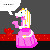 Eralon cosplaying as Princess Peach: Pixeled by SkyThing