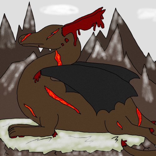 MCRchick626's Lava Dragon by SkyThing
