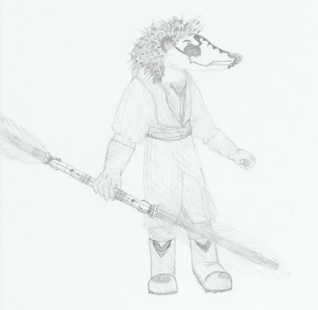Darth Maul as a Hedgehog! by SkyThing