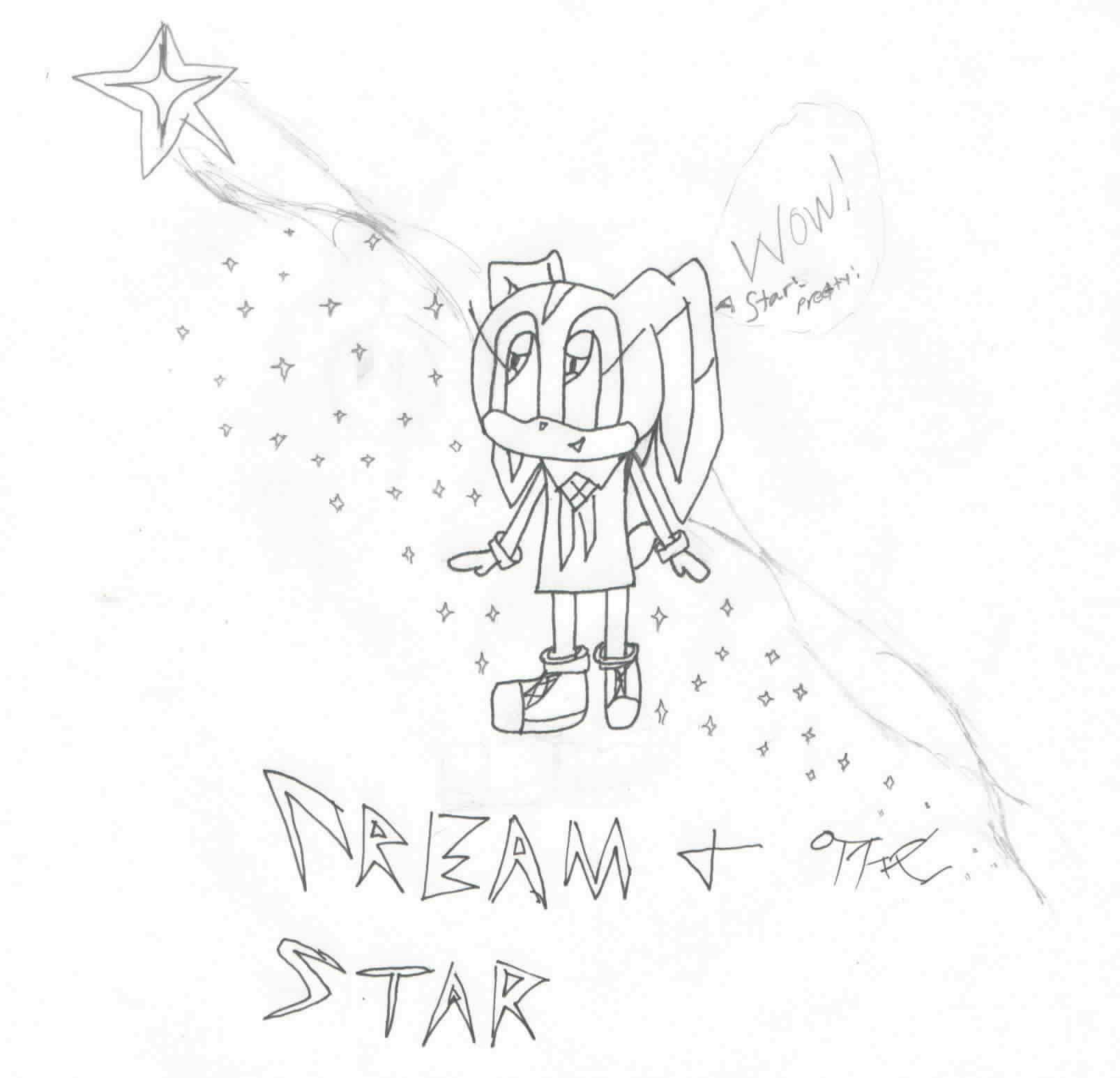 Cream and The Star (Inked) by Skye829Line