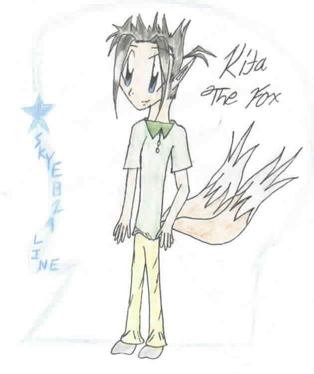 Kita The Fox by Skye829Line