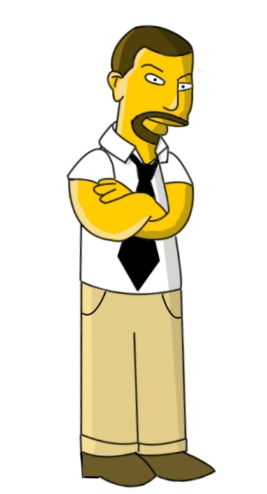 David Hayter as a Simpson by Slapdown