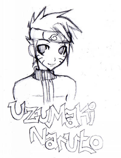 WIP-Naruto Sketch by SleepyPanda