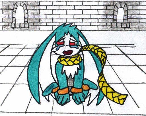 King of Sorrow Crying (Klonoa 2) by SleepyShippo