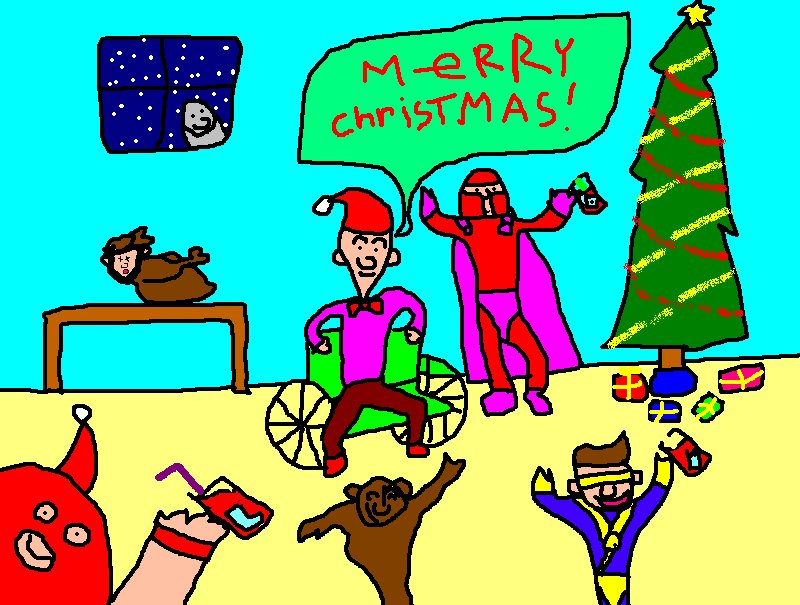 Merry Christmas by Slimlops
