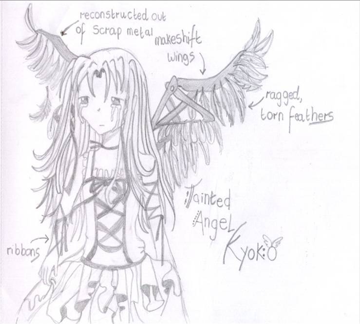 Tainted angel Kyoko by Slippingthroughreality