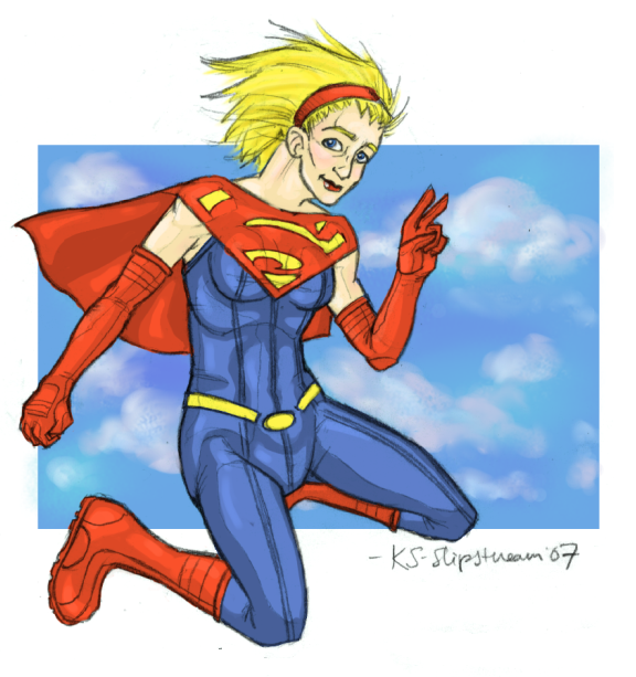 Supergirl Redesign by Slipstream