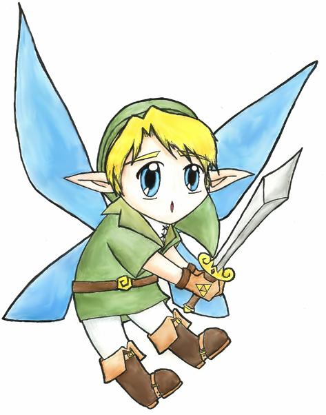 Fairy Link - Coloured Version by Sliv
