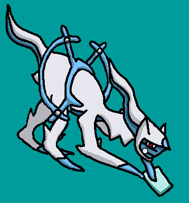Icicle Arceus by Sliv