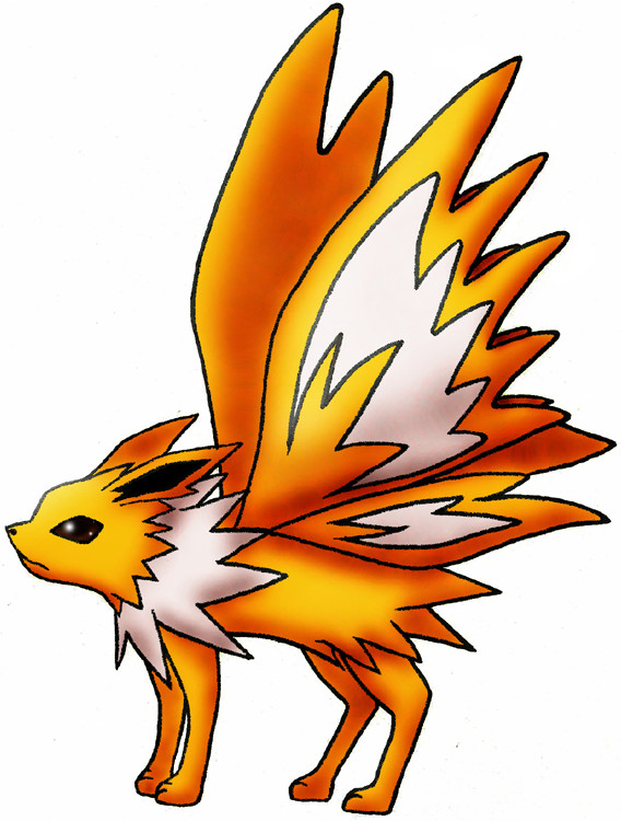 Winged Jolteon by Sliv