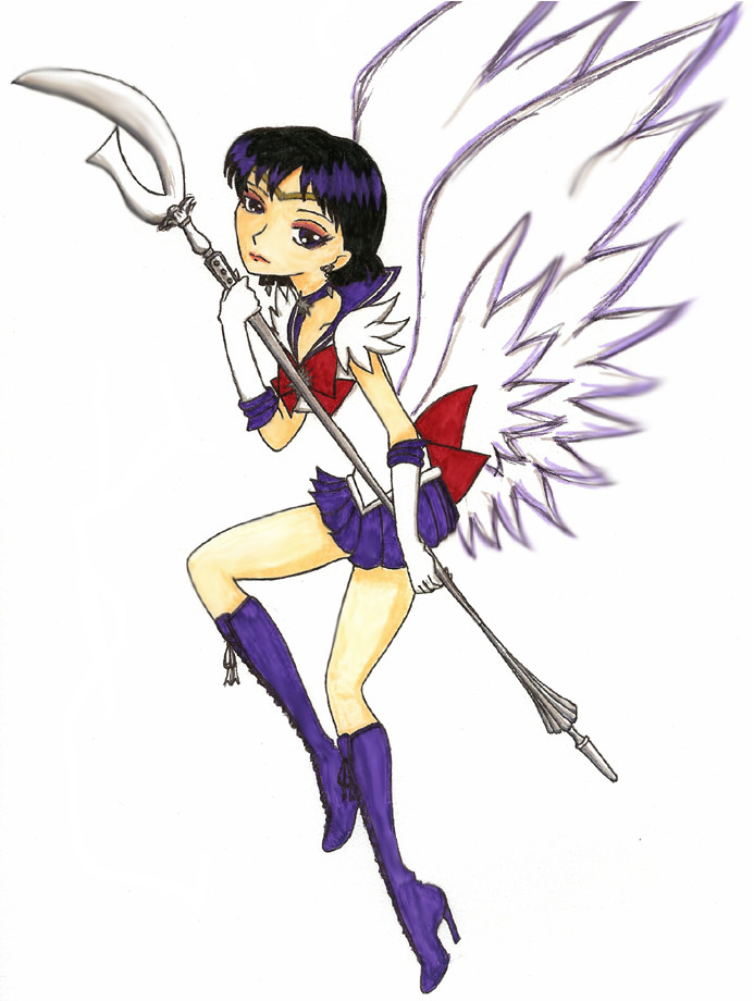 Winged Sailor Saturn by Sliv