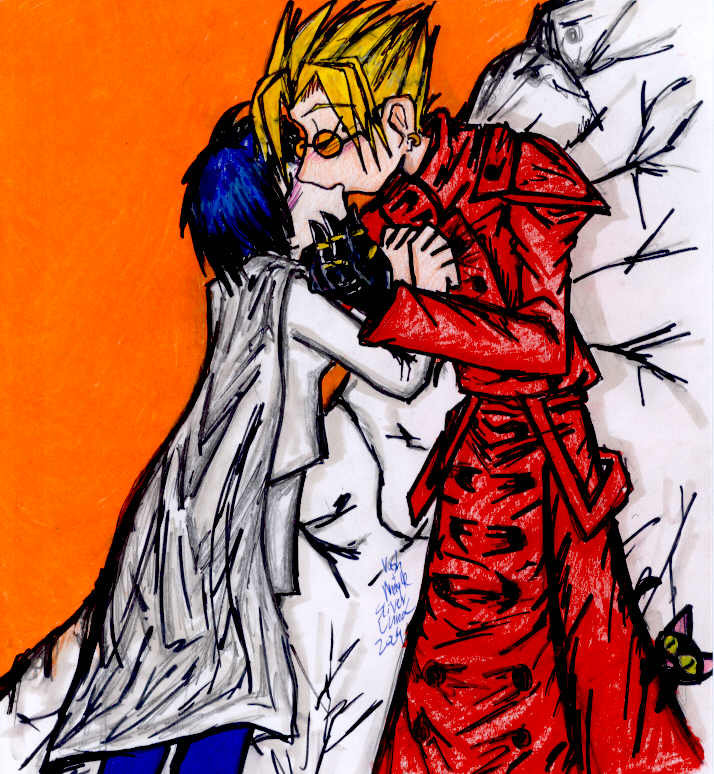 For all those Vash/Meryl fans out there... by Sliver