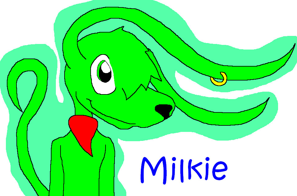 My gelert, Milkie by SlyFan