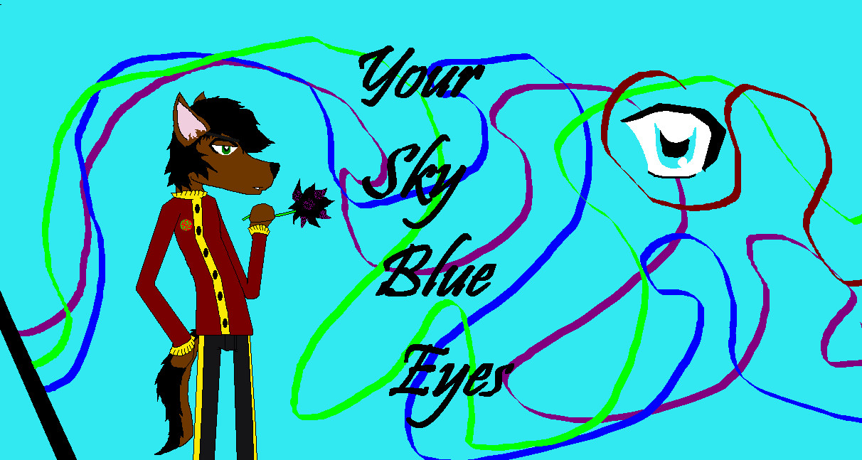 Your Sky Blue Eyes by SlyFan