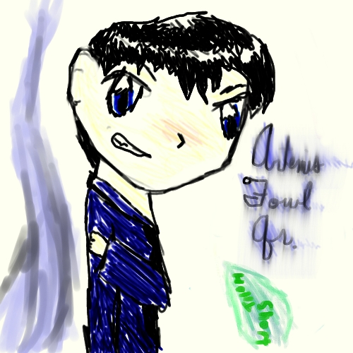 Artemis Fowl Smiling *cough* by Sly_Cooper