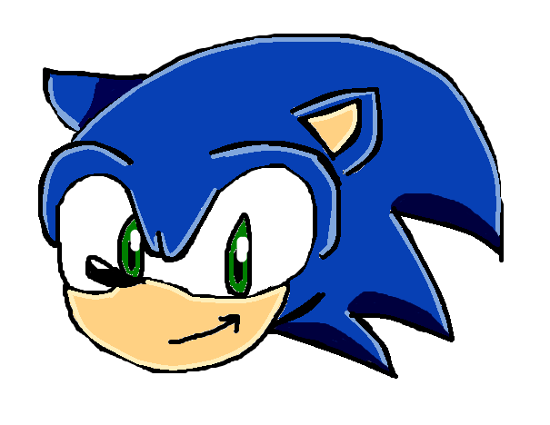 Sonic the hedgehog by Smandy