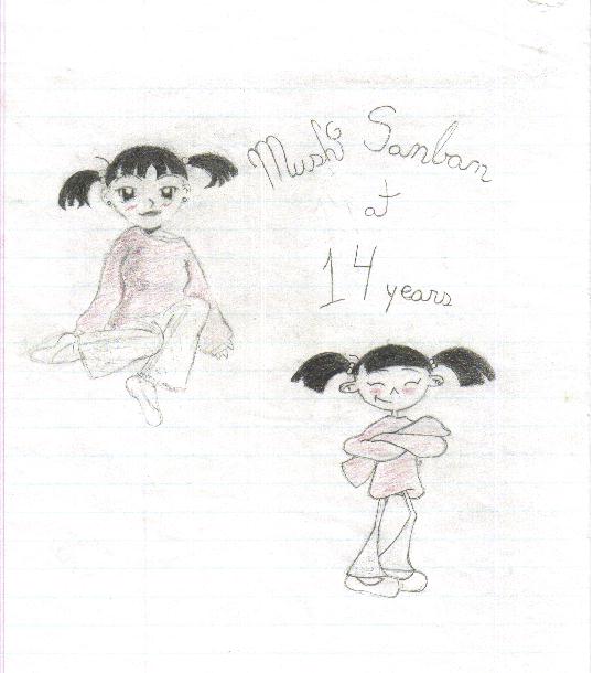 Mushi Sanban at 14 by Smartyhart