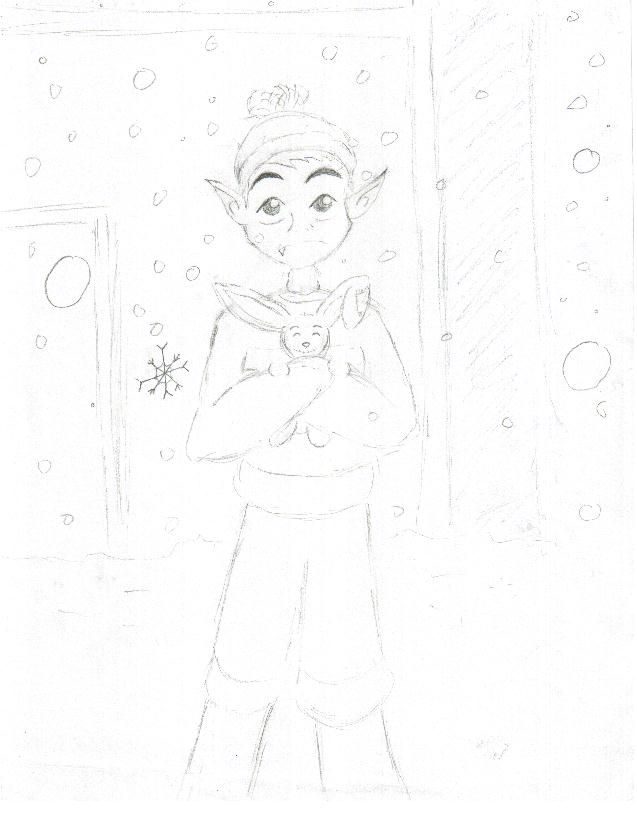 Beast Boy In the Snow! by Smartyhart