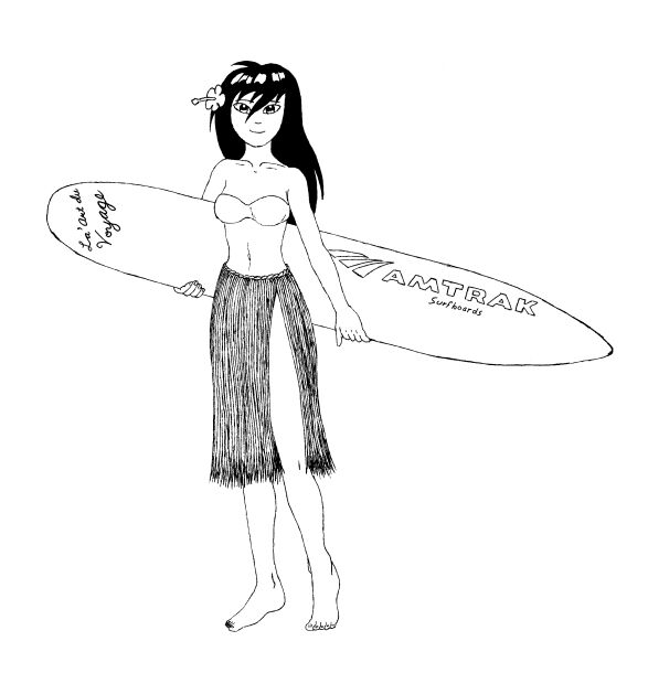 Surfergirl by SmilinJuanValdez