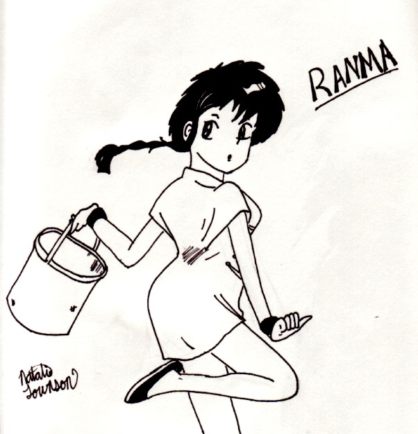 Ranma (girl) by SmilyFacedGurl
