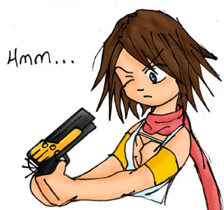 Would you trust Yuna with a gun? by Snake_Eyes