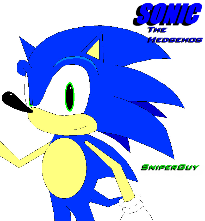 Sonic by Sniperguy