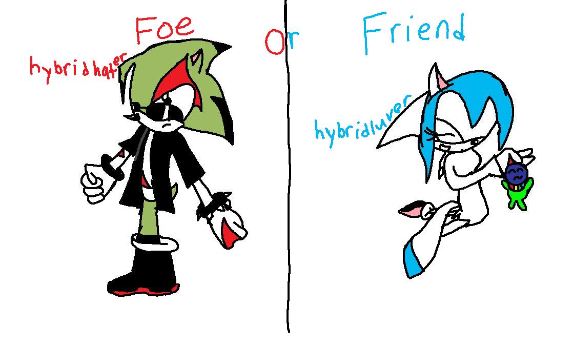 Friend or foe? by Snowpaw1