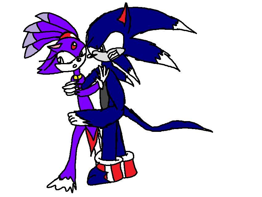 sonic the werehog and blaze the werecat