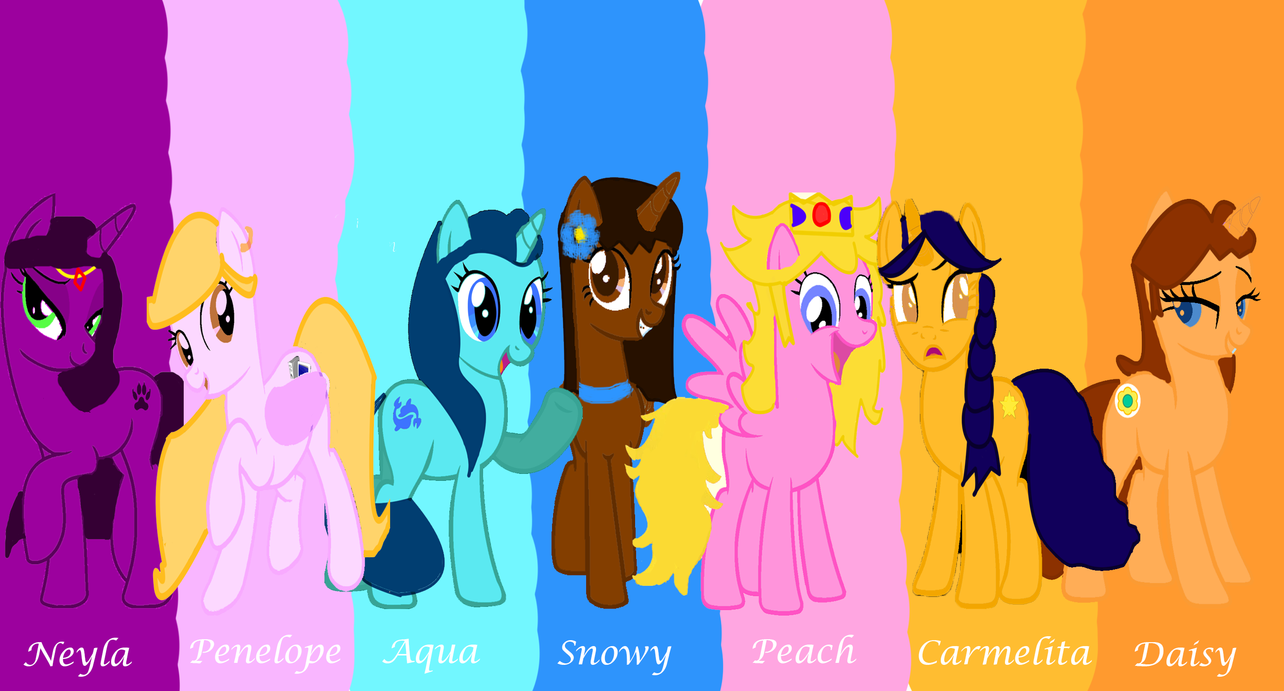 Husky er Pony Seven XD by SnowyJeleciaHusky