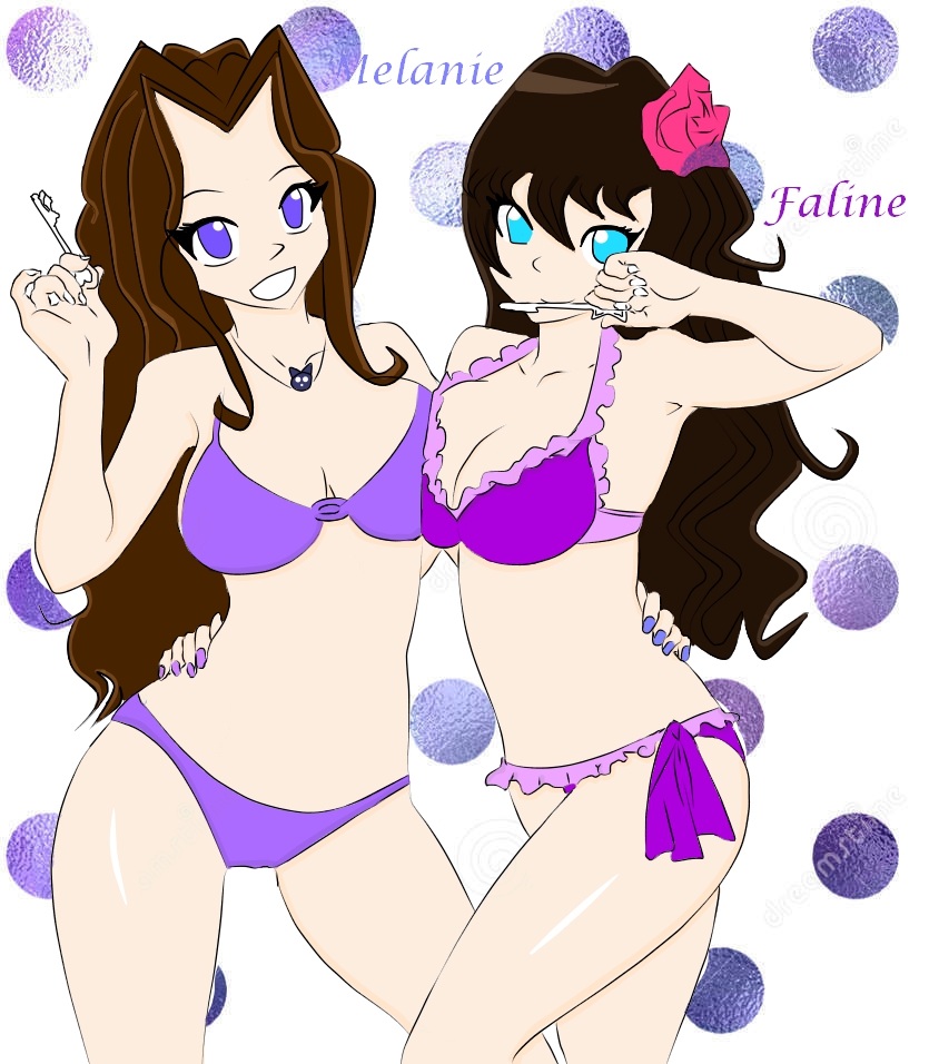 Melanie and Faline by SnowyJeleciaHusky