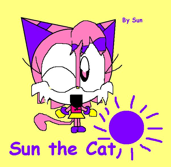 Sun the Cat (By Sun) by Snowy_Swirl_Tail