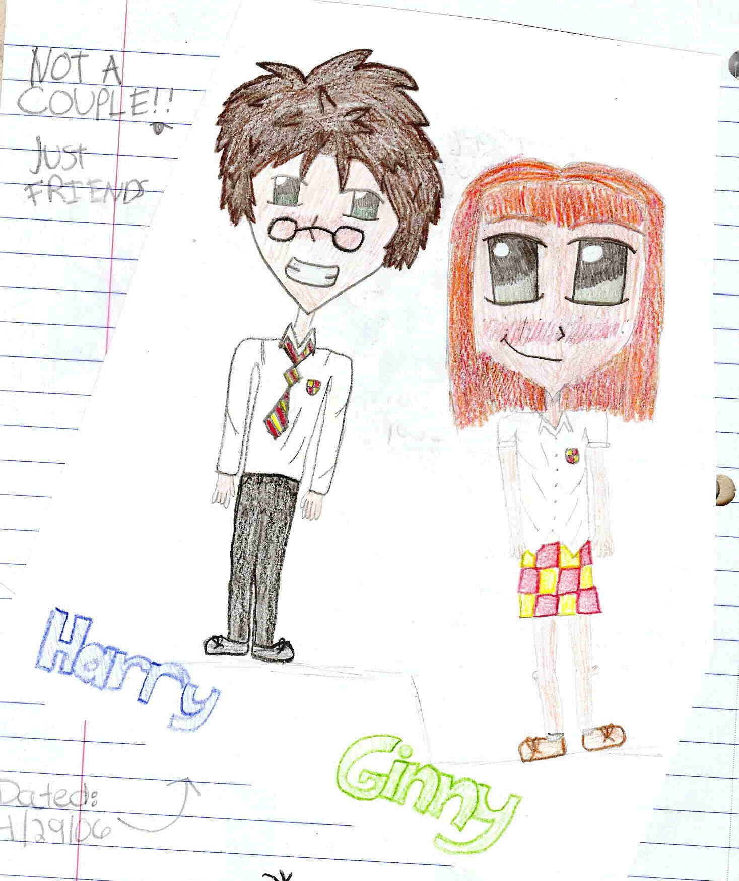 Harry and Ginny JUST FRIENDS!~ by SoFtBaLLMunKy789