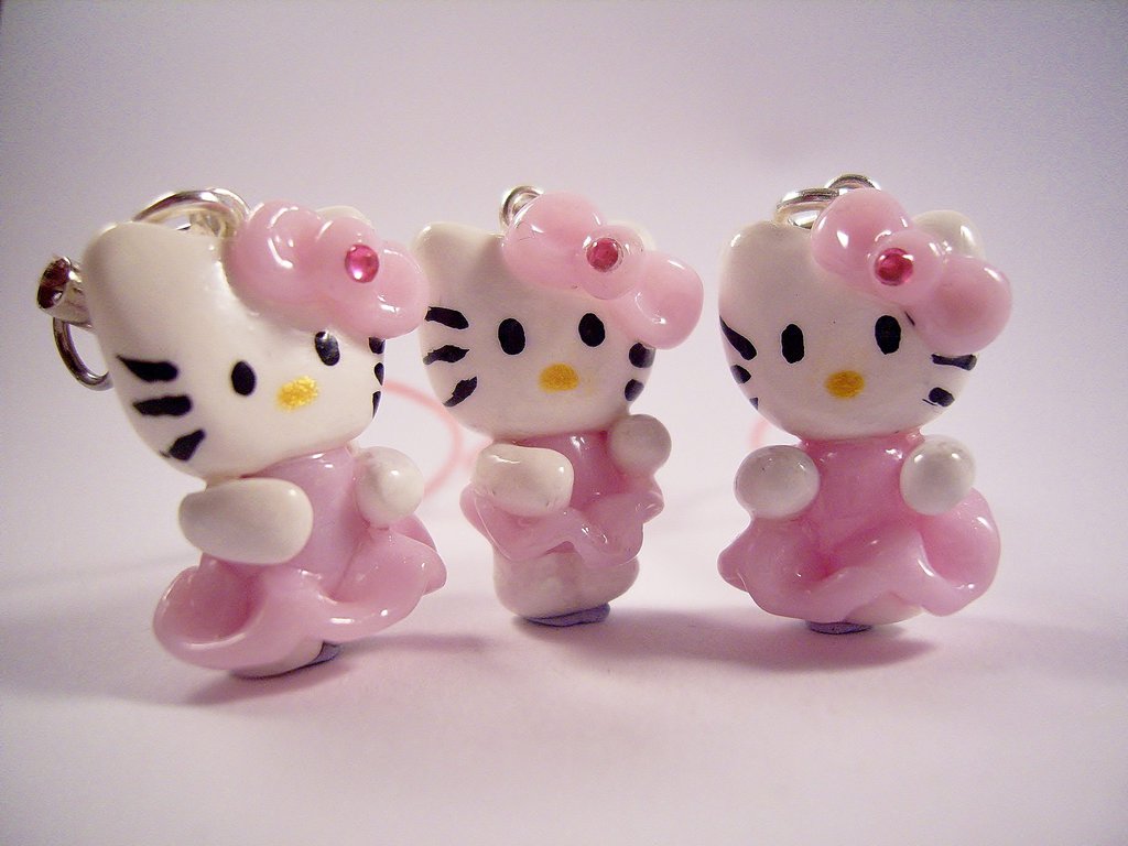 Three Hello Kitty Charms by SofeSmity