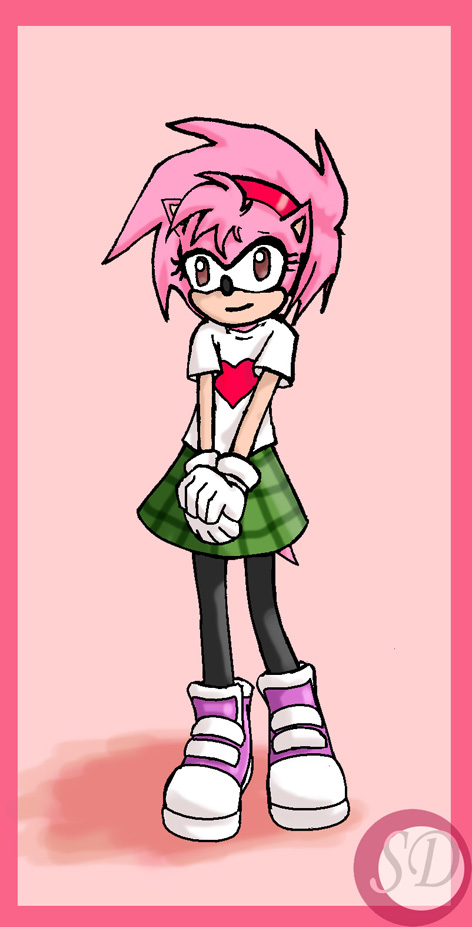 Amy Rose...? by SolitaryDreamer