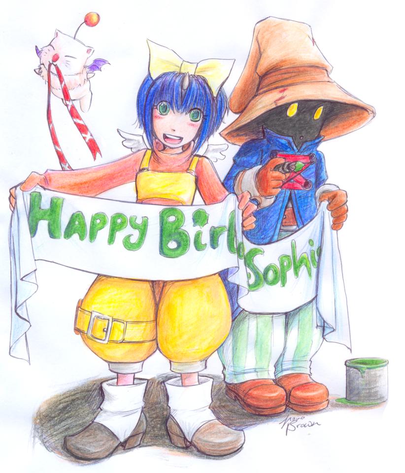 Happy Birthday, Sophie... ^_^ by SolitaryDreamer