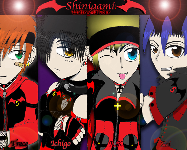 My New Manga,"Shinigami" by SoloAzume