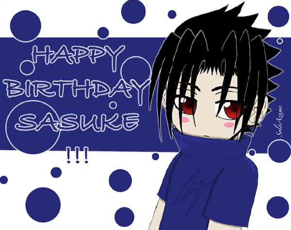 Happy Birthday Sasuke-kun!! by SoloAzume
