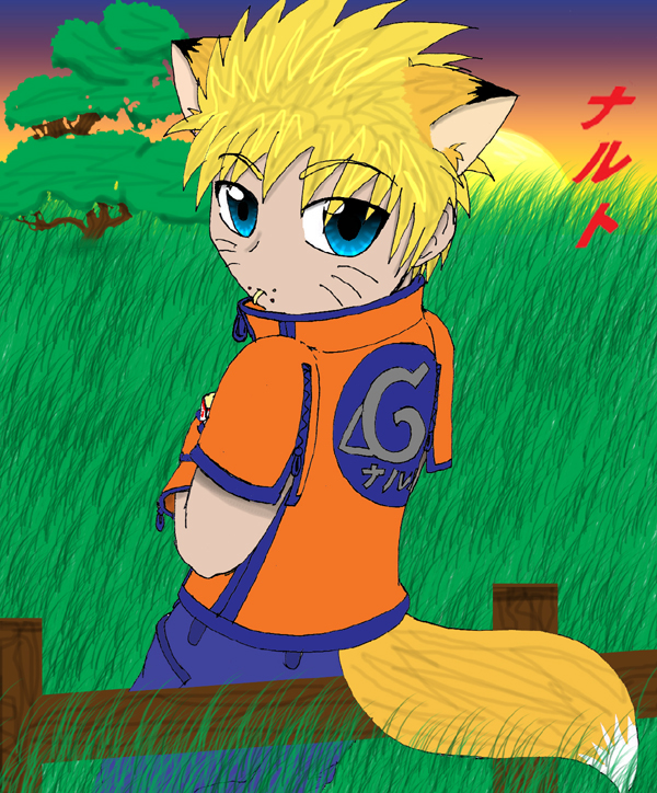 Kitsune-Naruto :D by SoloAzume