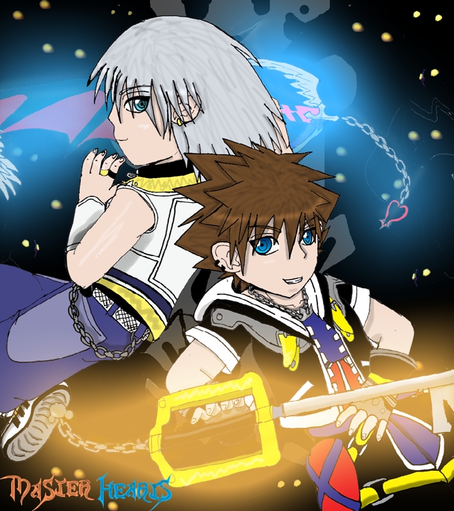 Master Hearts (Sora &amp; Riku) by SoloAzume