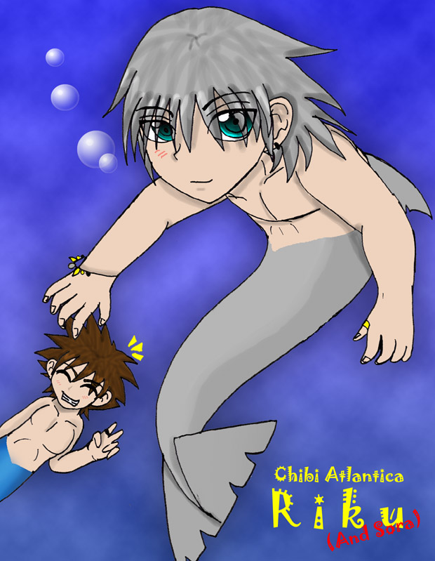 Chibi-Atlantica Riku :D by SoloAzume
