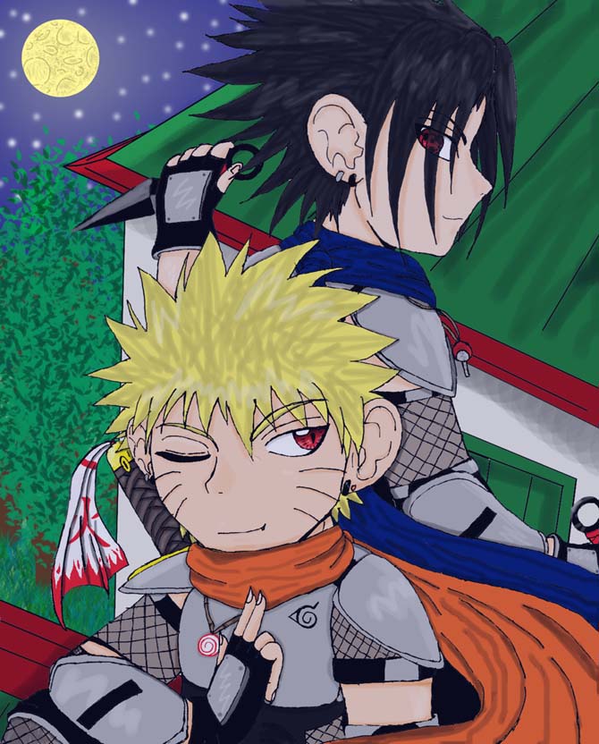 Konoha Legends (Naruto &amp; Sasuke) by SoloAzume