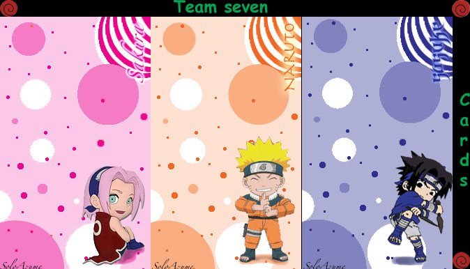 Team Seven Cards by SoloAzume