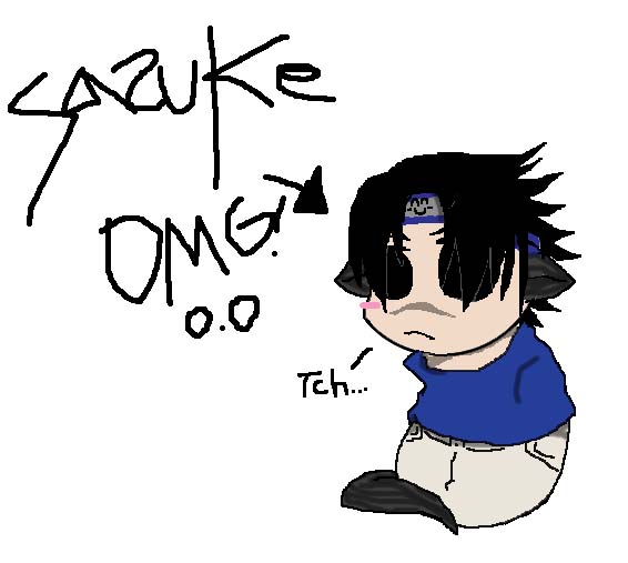 OMG it's Sasuke xD by SoloAzume