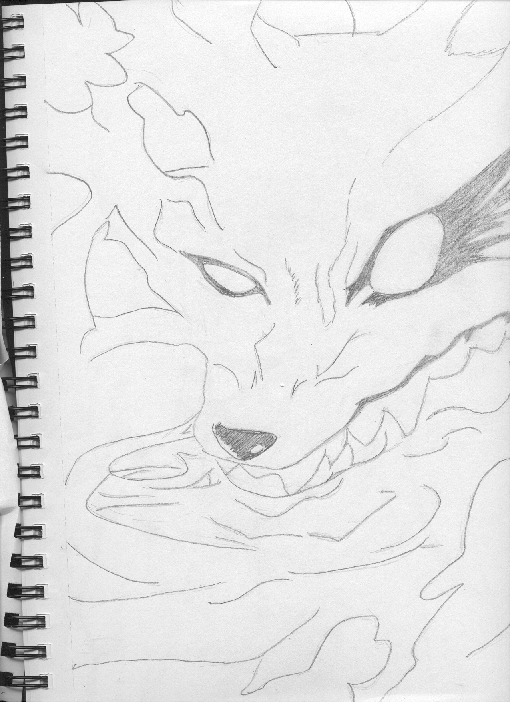 Naruto Fox Spirit/Demon-thing by Sonari_RavenWing