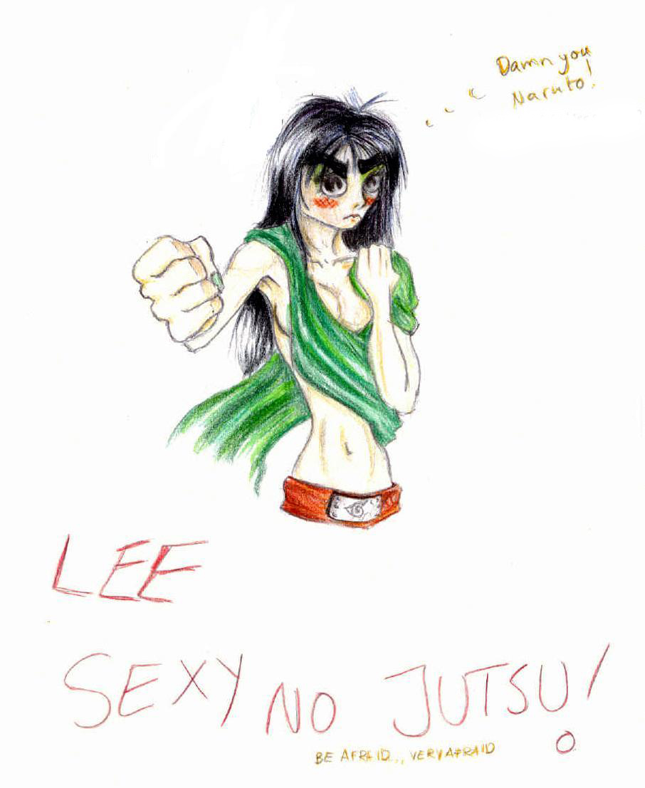 Lee.. Sexy no jutsu by Sonen